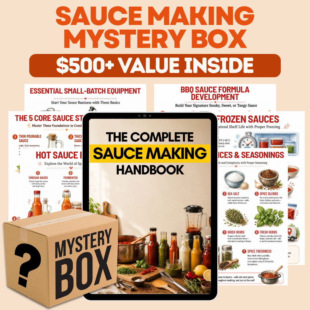Sauce Making Mystery Box